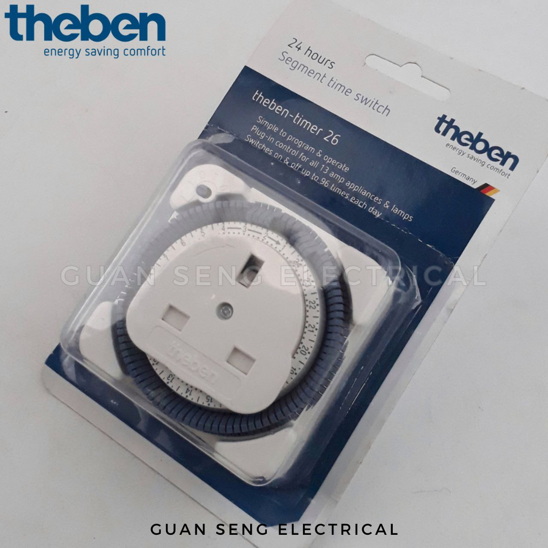 Theben 24 Hours Segment Time Switch 13A Plug