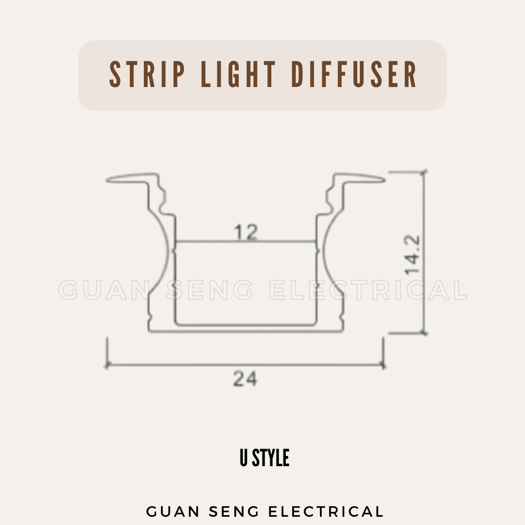 Strip Light Diffuser