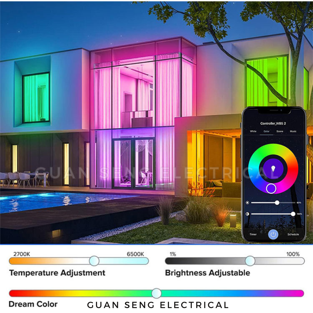 5in1 Smart LED Strip Light Controller WIFI TUYA 12V 24V