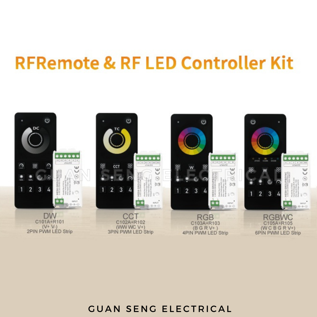 2.4G Mesh LED Light Strip Group Controller