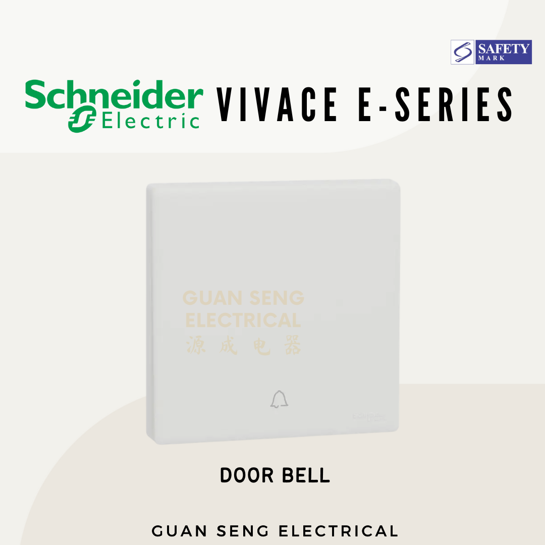 Schneider Electric Vivace E-Series Socket and Switch White Newest 2025 Design