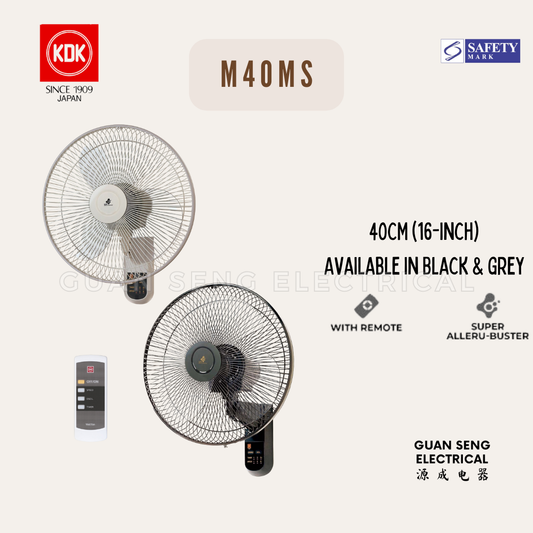 KDK M40MS Wall Fan Remote Control