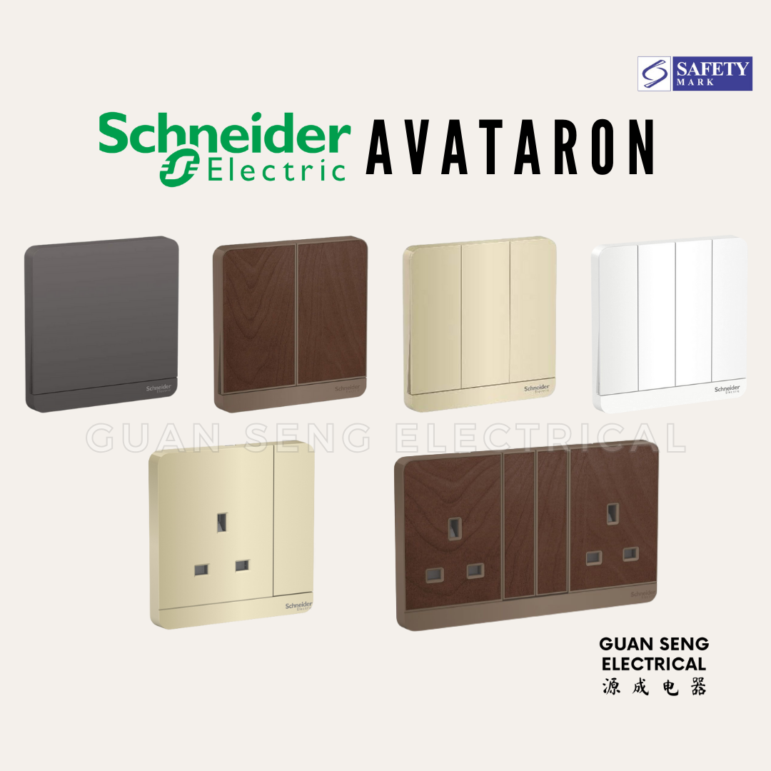 Schneider AvatarON Switch Socket