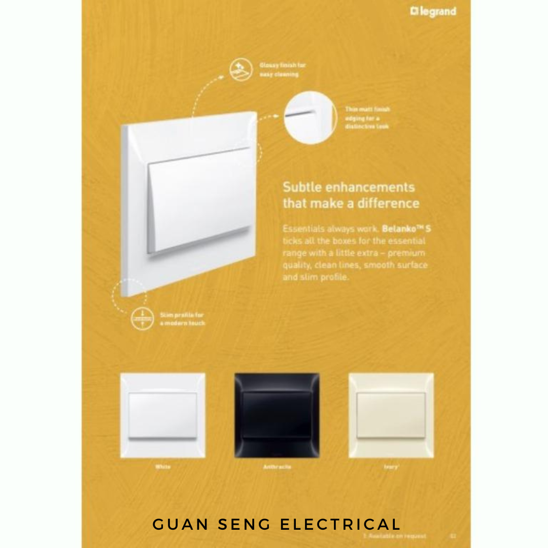 Legrand Belanko S (New Model) Switch Socket