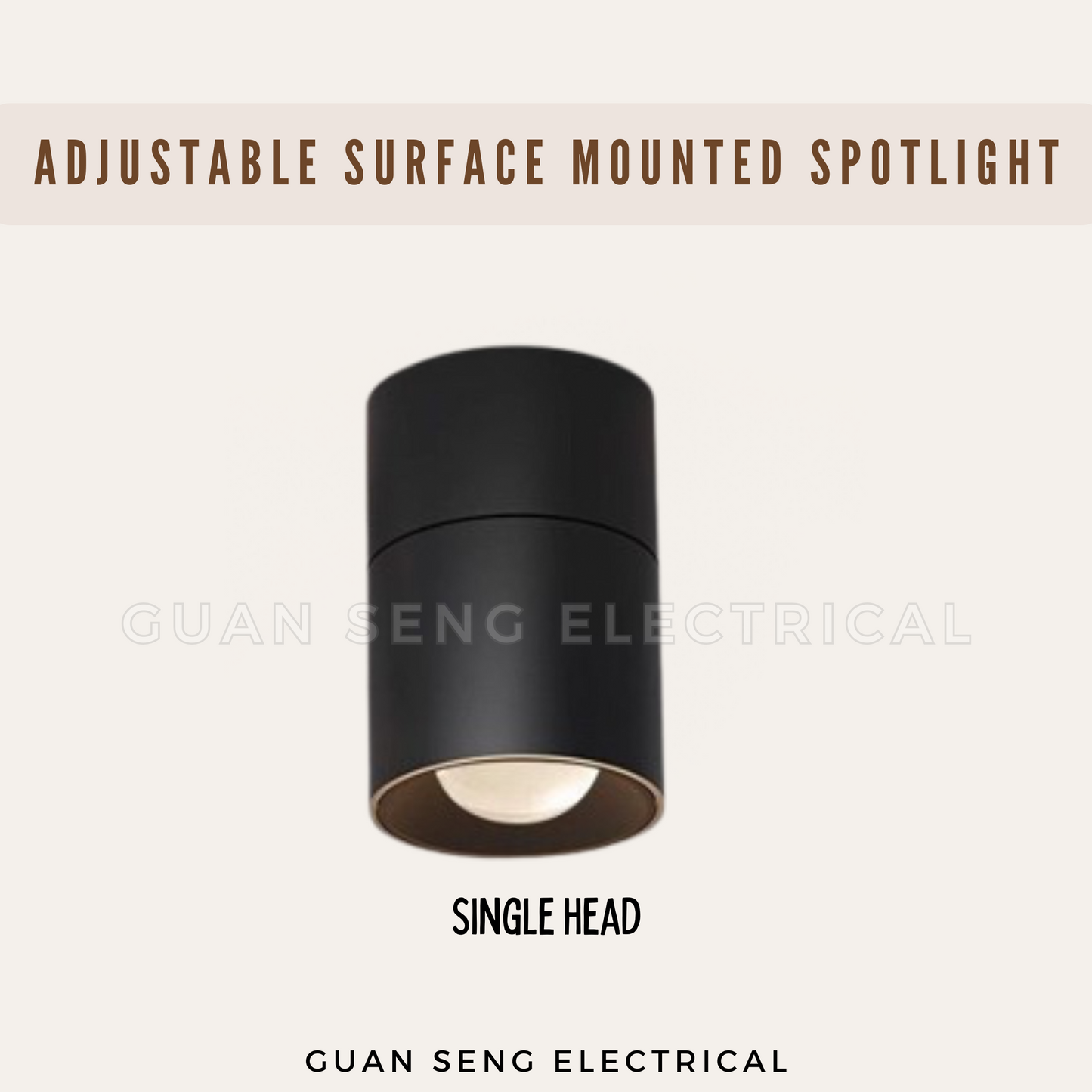 Adjustable Surface Mounted Spotlight 10W 20W