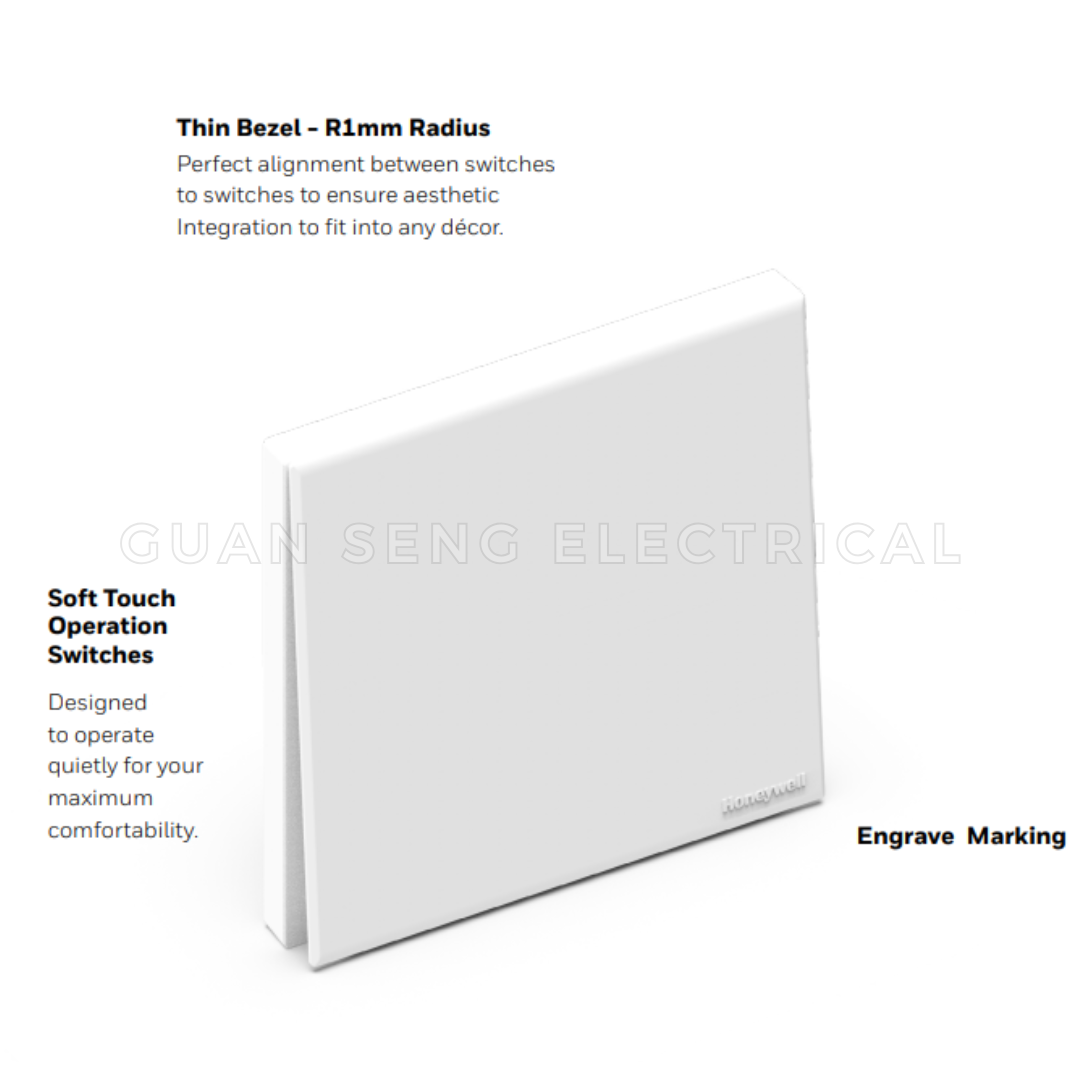 MK Honeywell Elegant 100W 2 Way LED Dimmer Switch Matt White