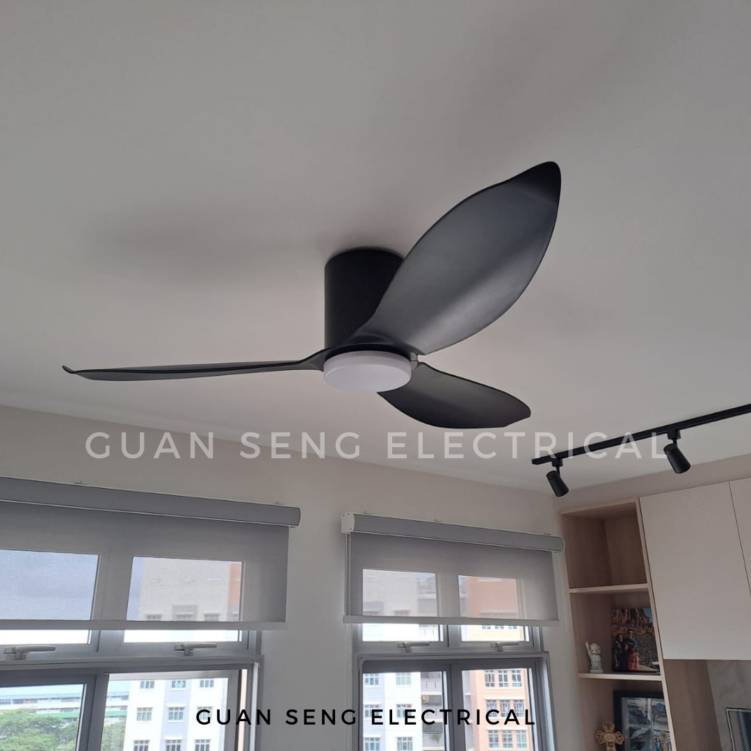 ALASKA HYDSON 46" 52" DC Ceiling Fan 20W Samsung LED Dimmable Option