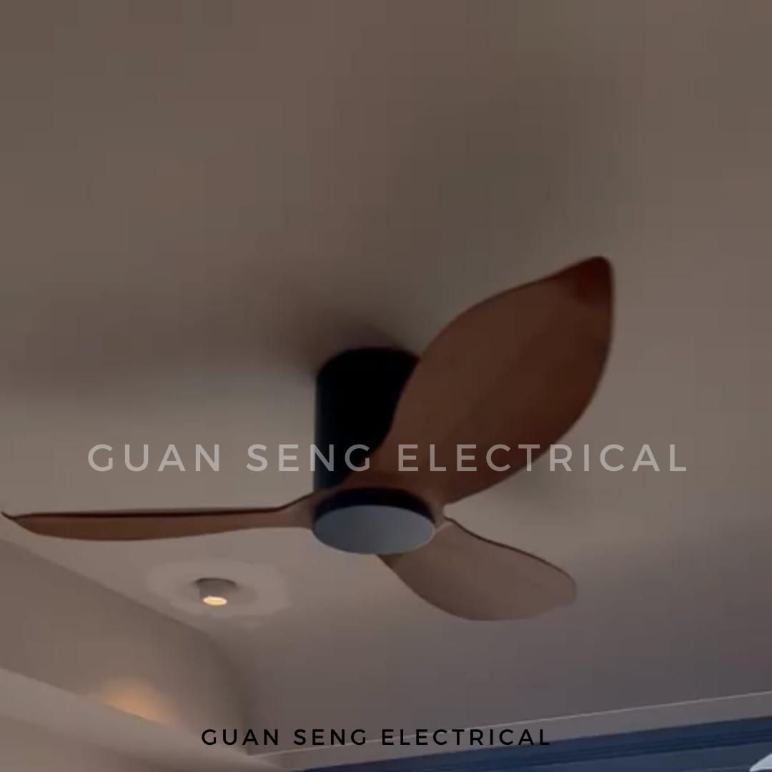 ALASKA HYDSON 46" 52" DC Ceiling Fan 20W Samsung LED Dimmable Option