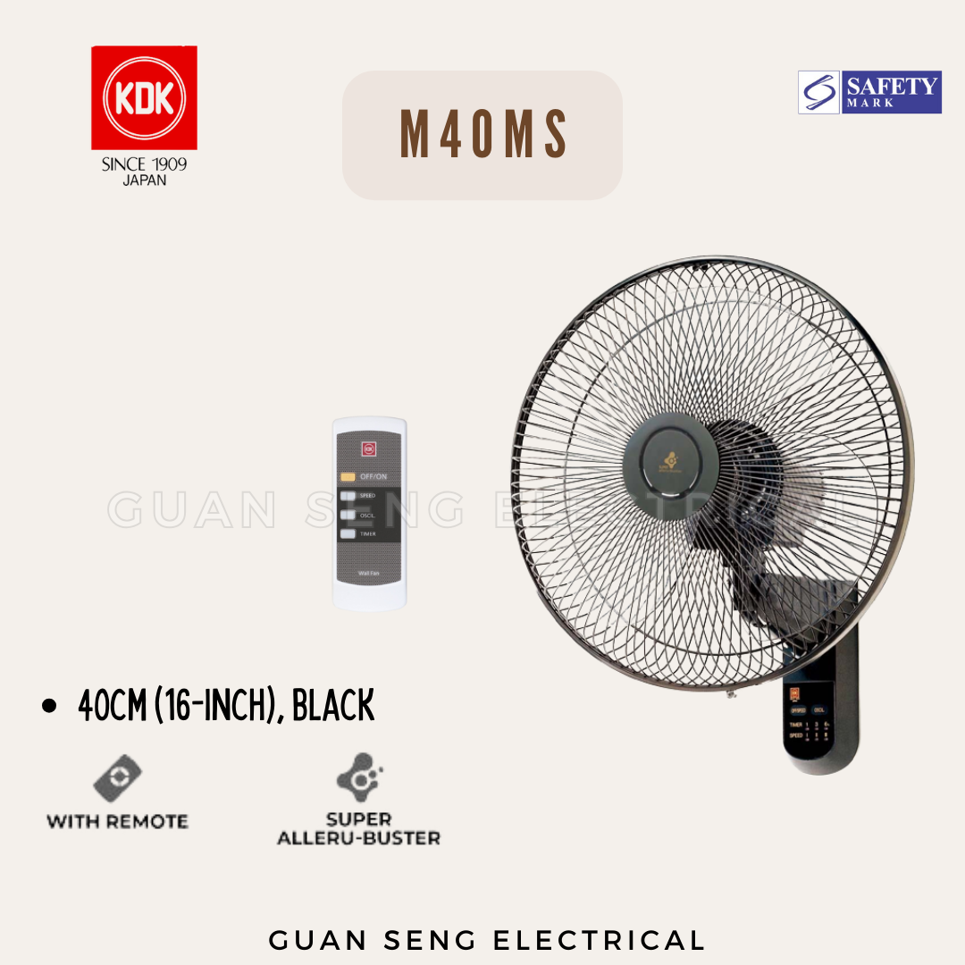 KDK M40MS Wall Fan Remote Control