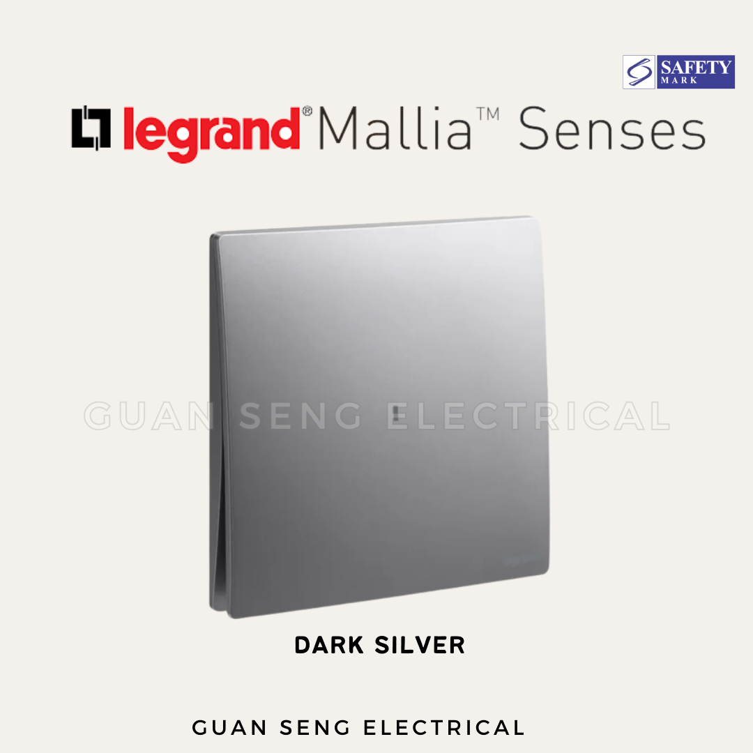 Legrand Mallia Senses 20A Heater 1G1W 1G2W 2G1W
