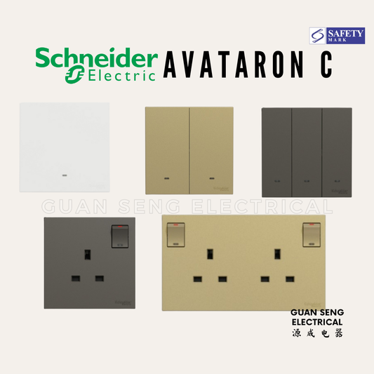 Schneider Avataron C Switch Socket