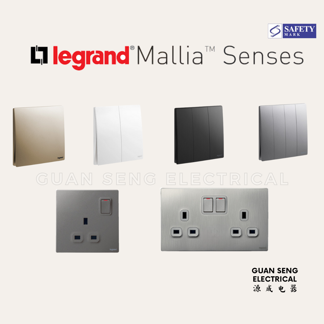 Legrand Mallia Senses Switch Socket