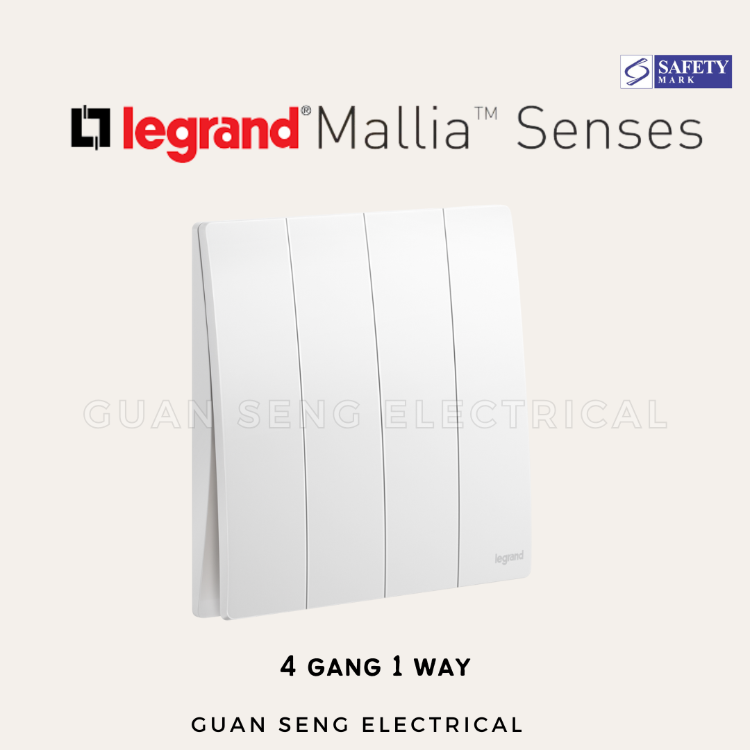 Legrand Mallia Senses Switch Socket