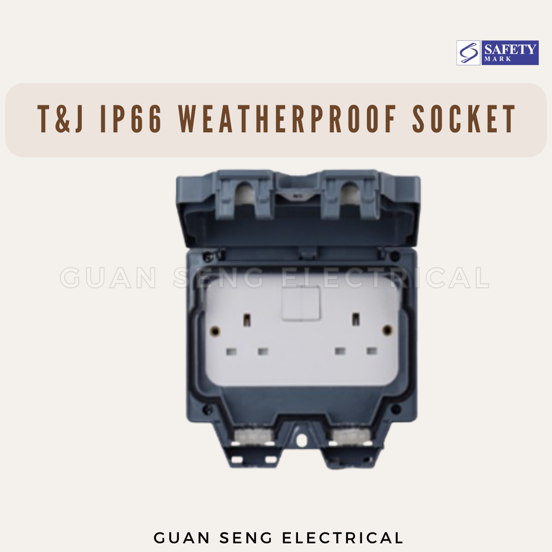 T&J IP66 Socket Outdoor Weatherproof Enclosure