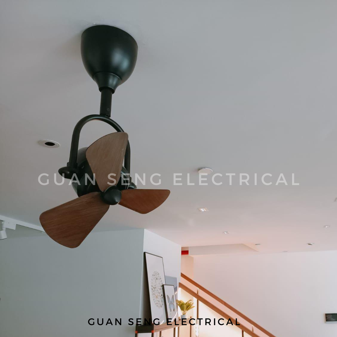 ALASKA SWISH 13″ Corner DC Ceiling Fan