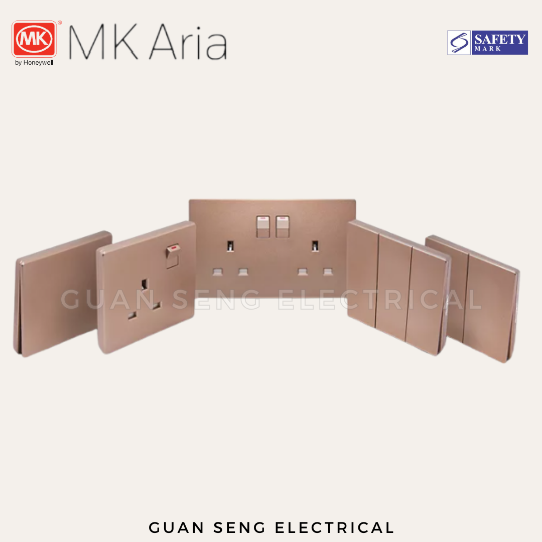 MK Honeywell Aria Switch and Socket