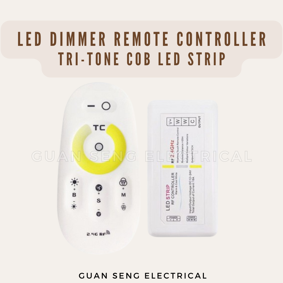 LED Strip Dimmable Dimmer Remote Control 12V 24V