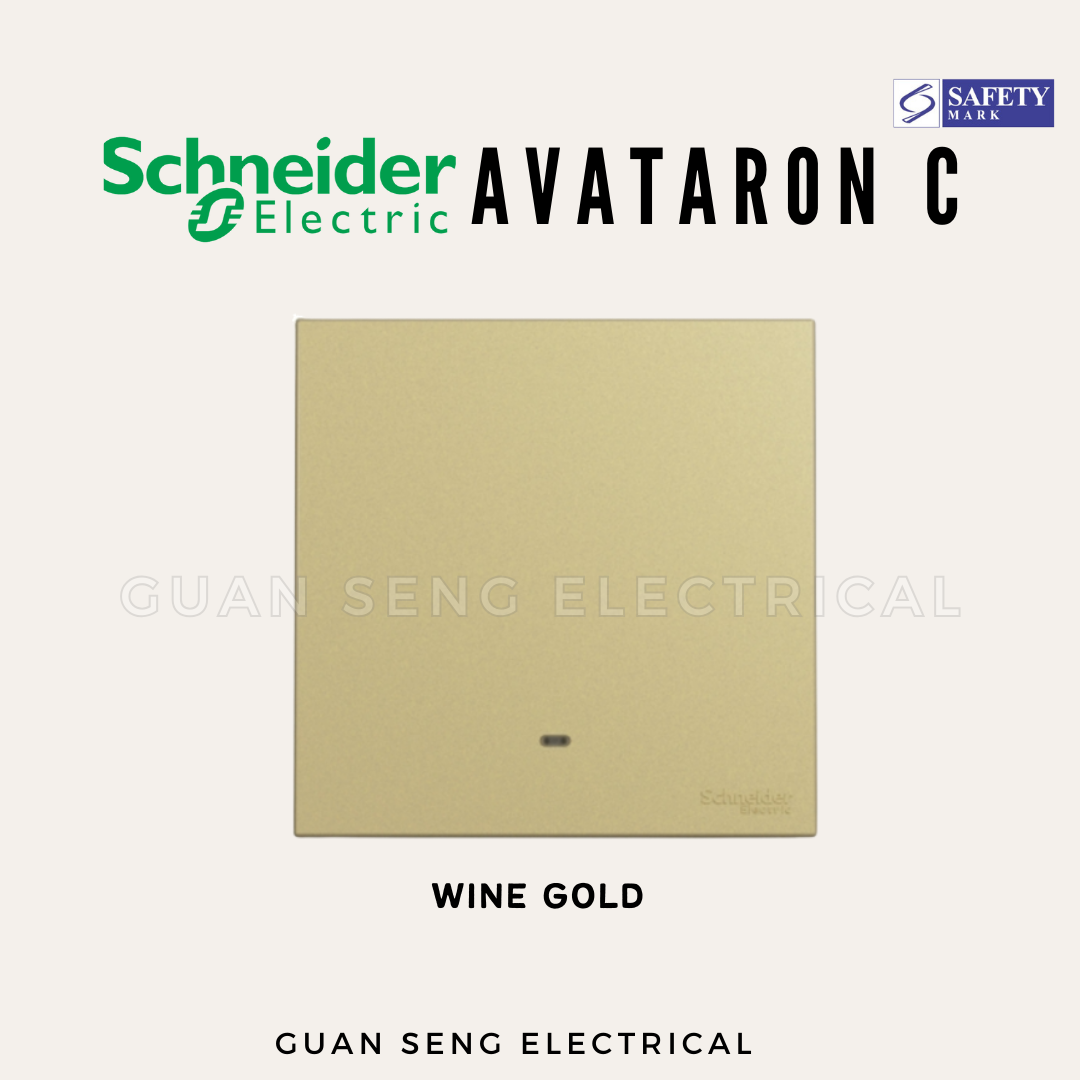 Schneider Avataron C 1 Gang Intermediate Switch