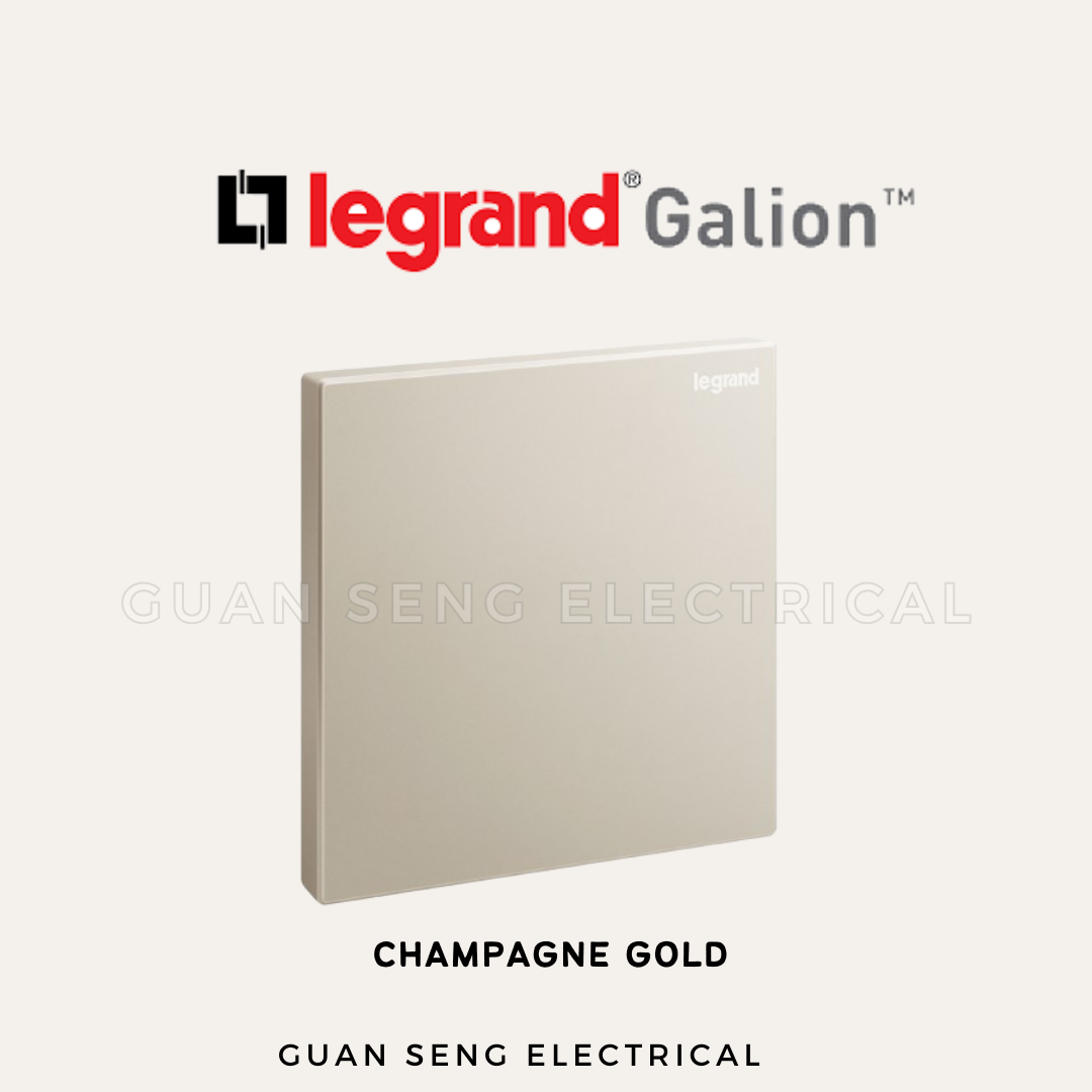 Legrand Galion Blank Plate 1 Gang