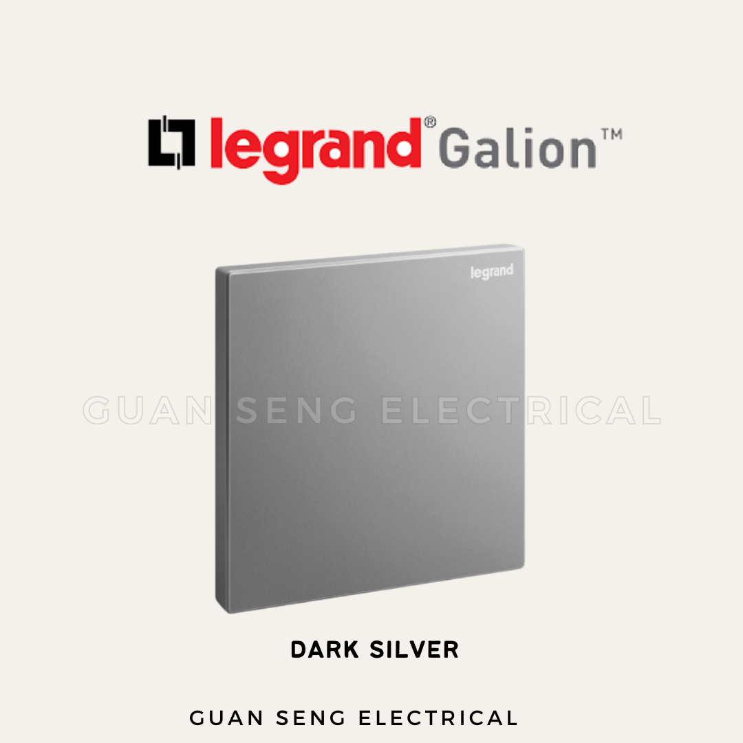 Legrand Galion Blank Plate 1 Gang