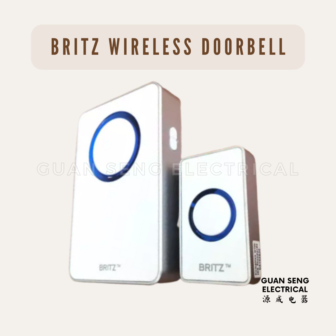 Britz Wireless Doorbell 912DC