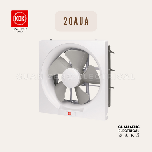 KDK 20 25 30 AUA Exhaust Fan Wall Mount Ventilating Fan