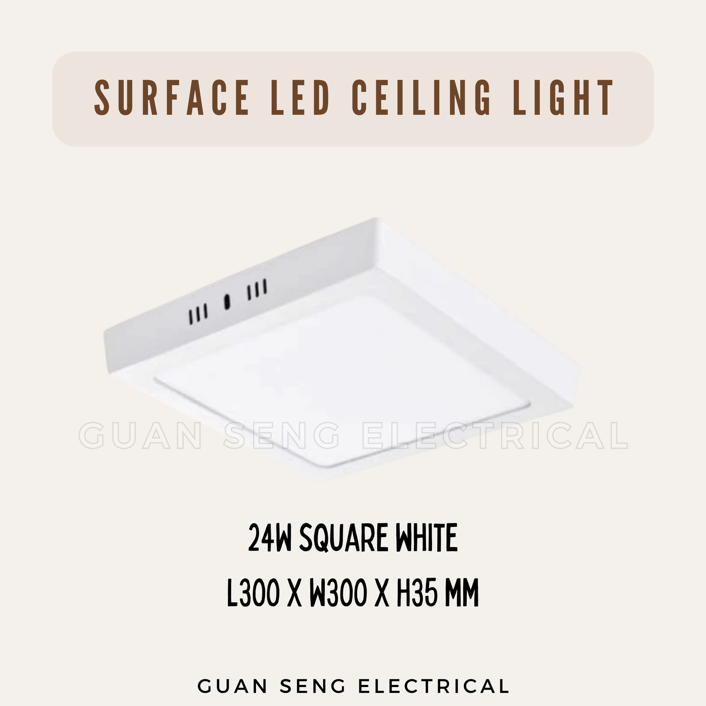 Premium Luz LED 12W 18W 24W Ceiling light Surface Mounted Downlight