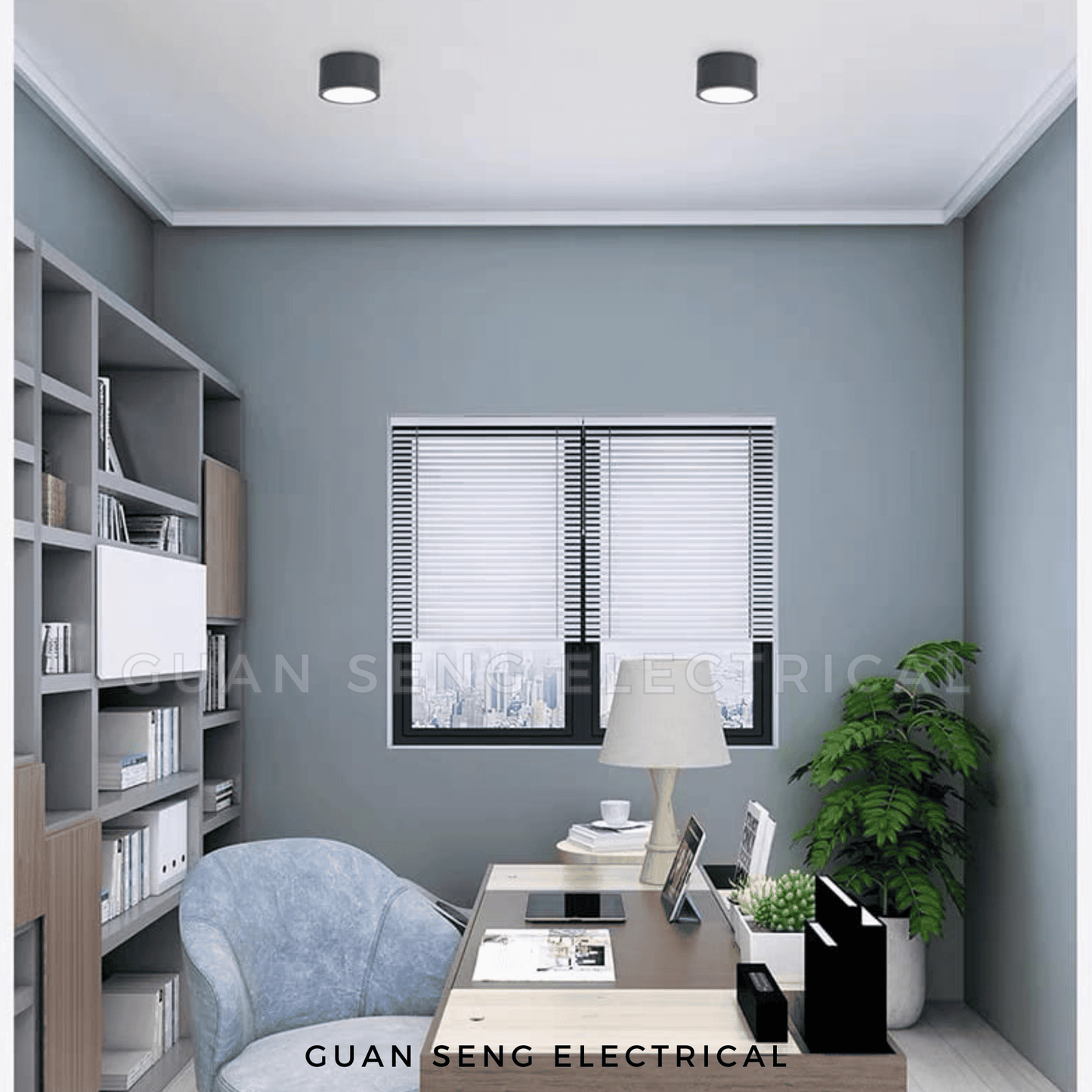 Contemporary LED Surface Downlight Black White 8W 12W 15W