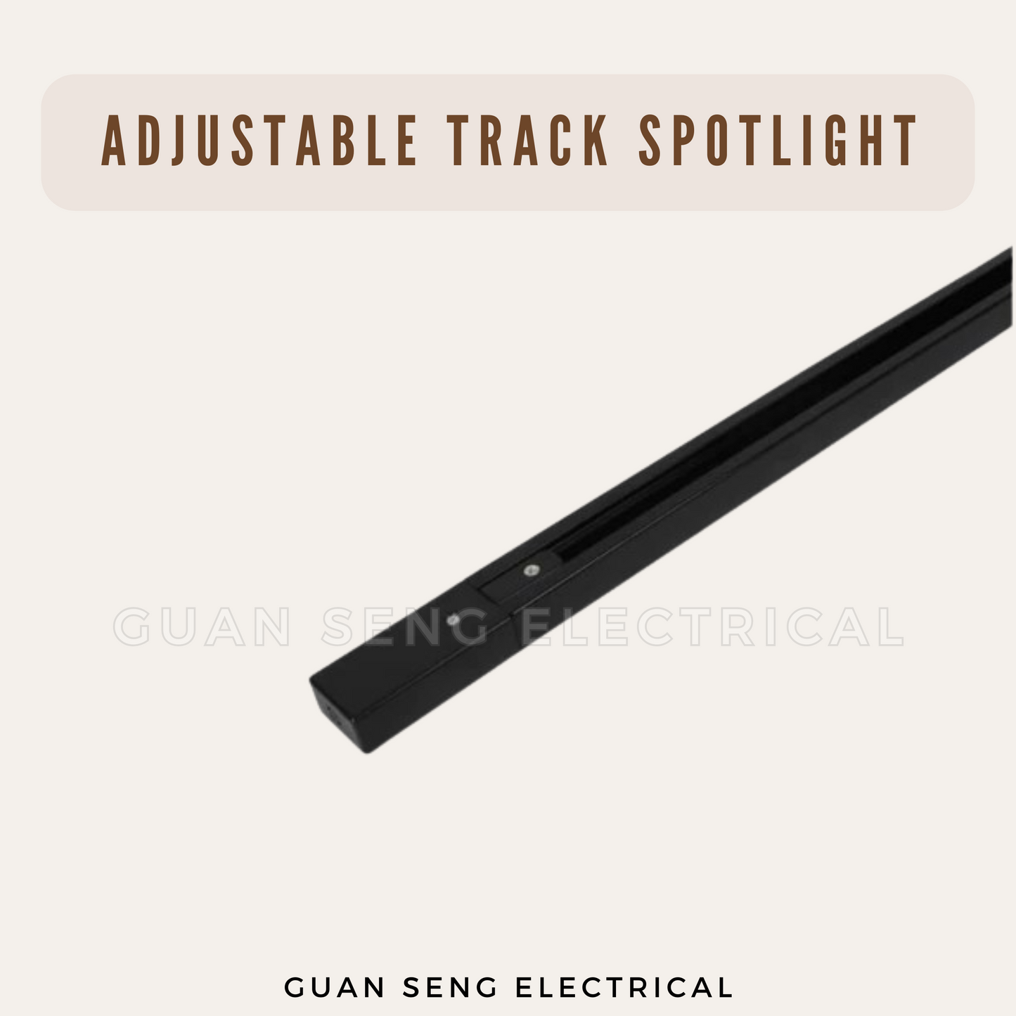 Adjustable LED Track Spotlight