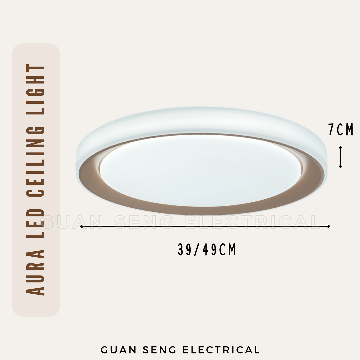 Aura LED Ceiling Light