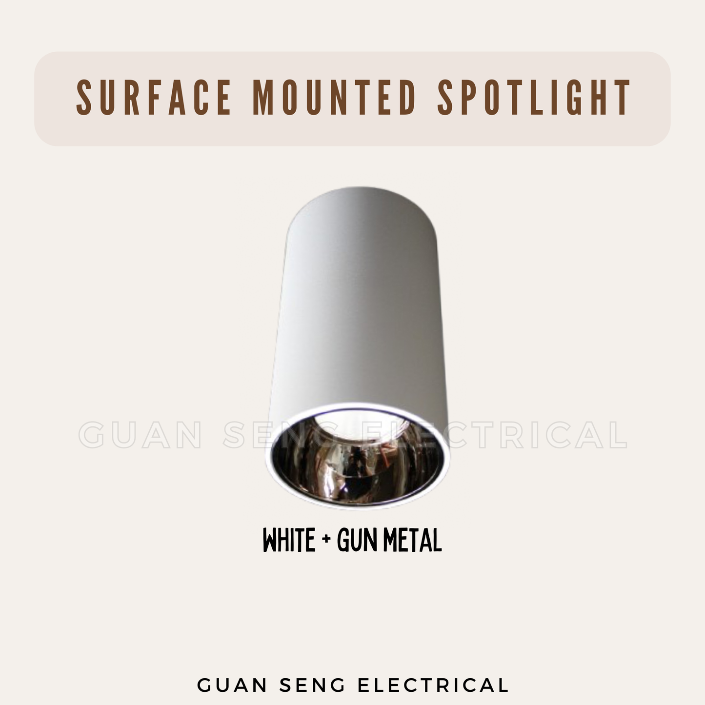 Surface Mounted Spotlight 12W
