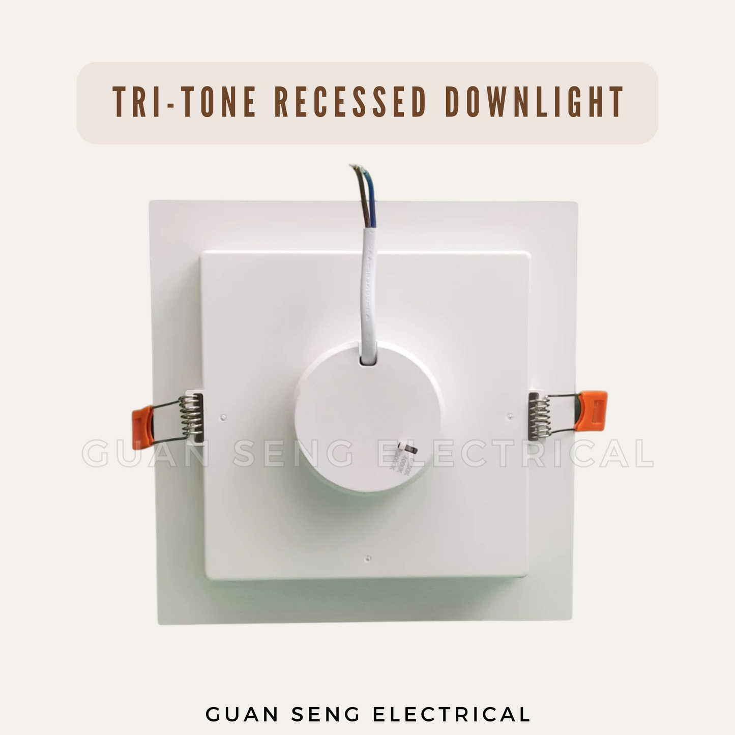 Tri-Tone Round Recessed Downlight 12W 18W Warm White Cool White Daylight