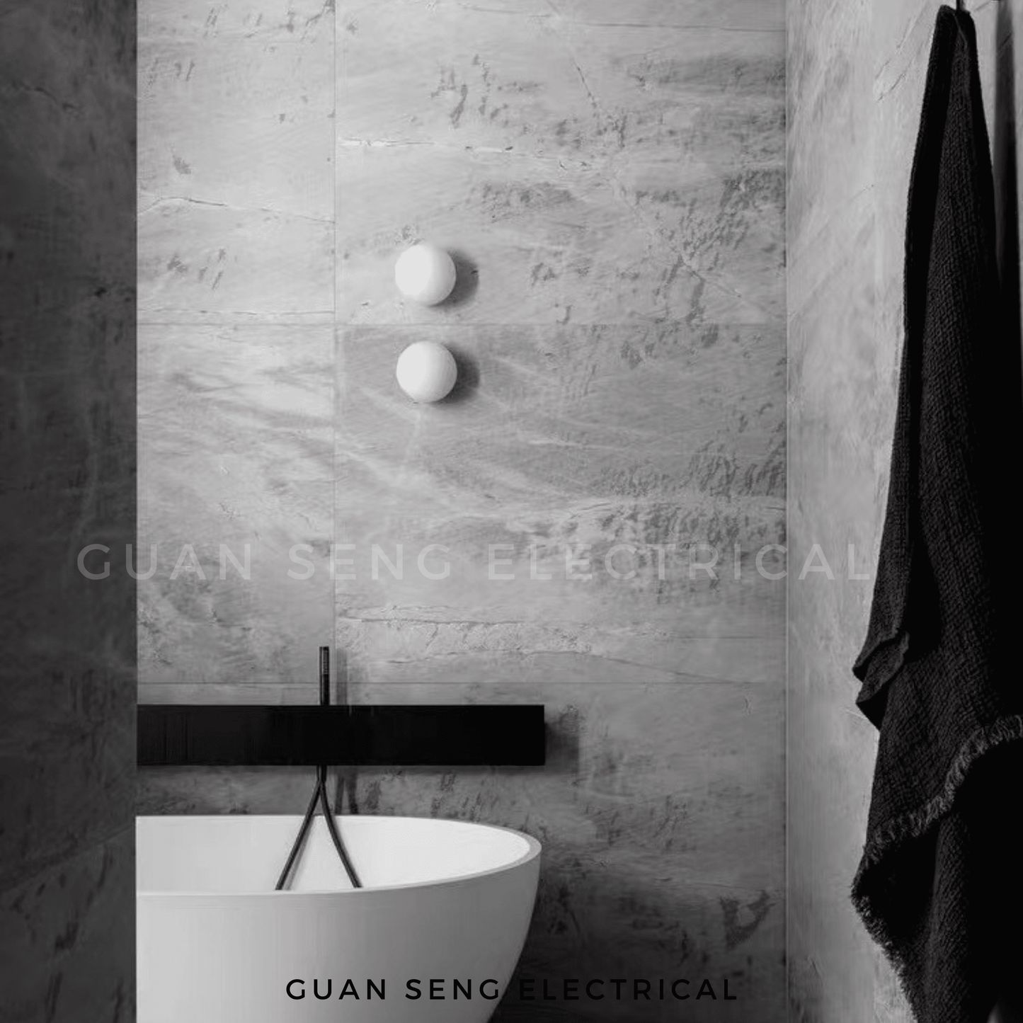 Modern Spherical Glass Wall Lamp G9 Bulb