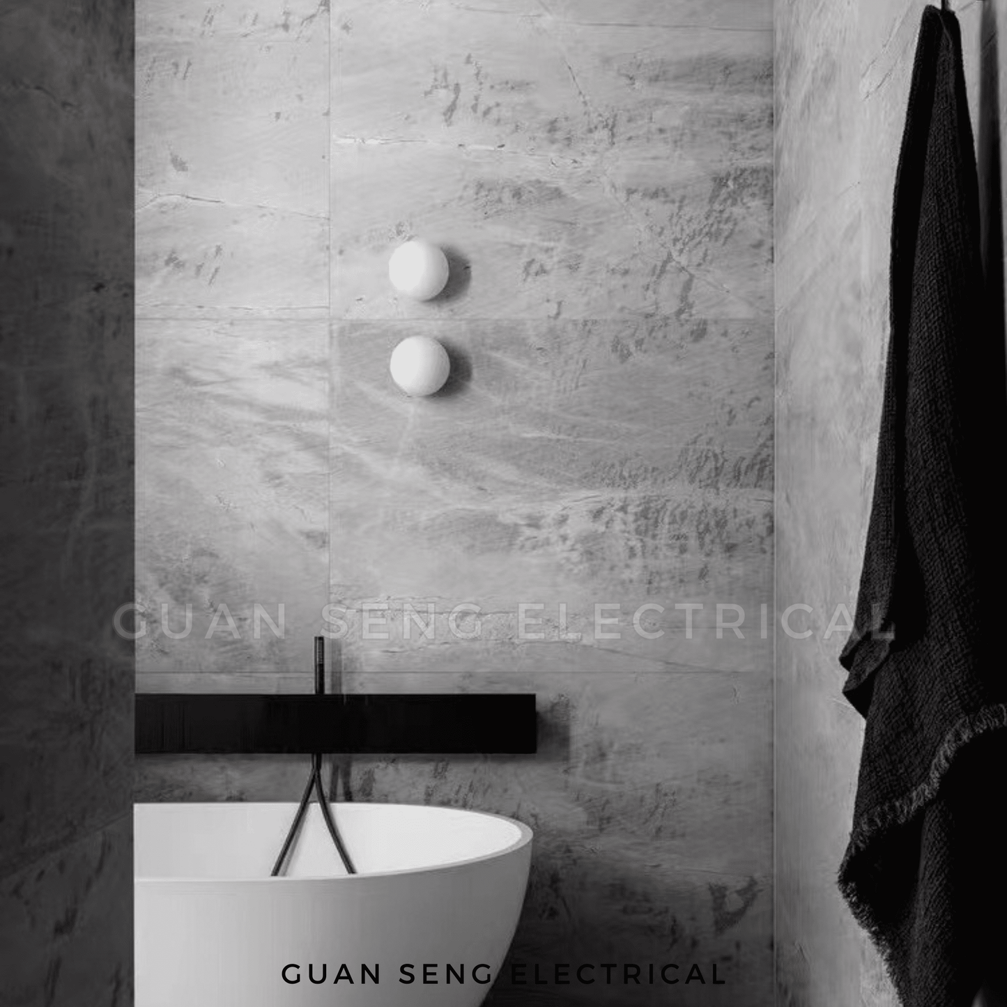 Modern Spherical Glass Wall Lamp