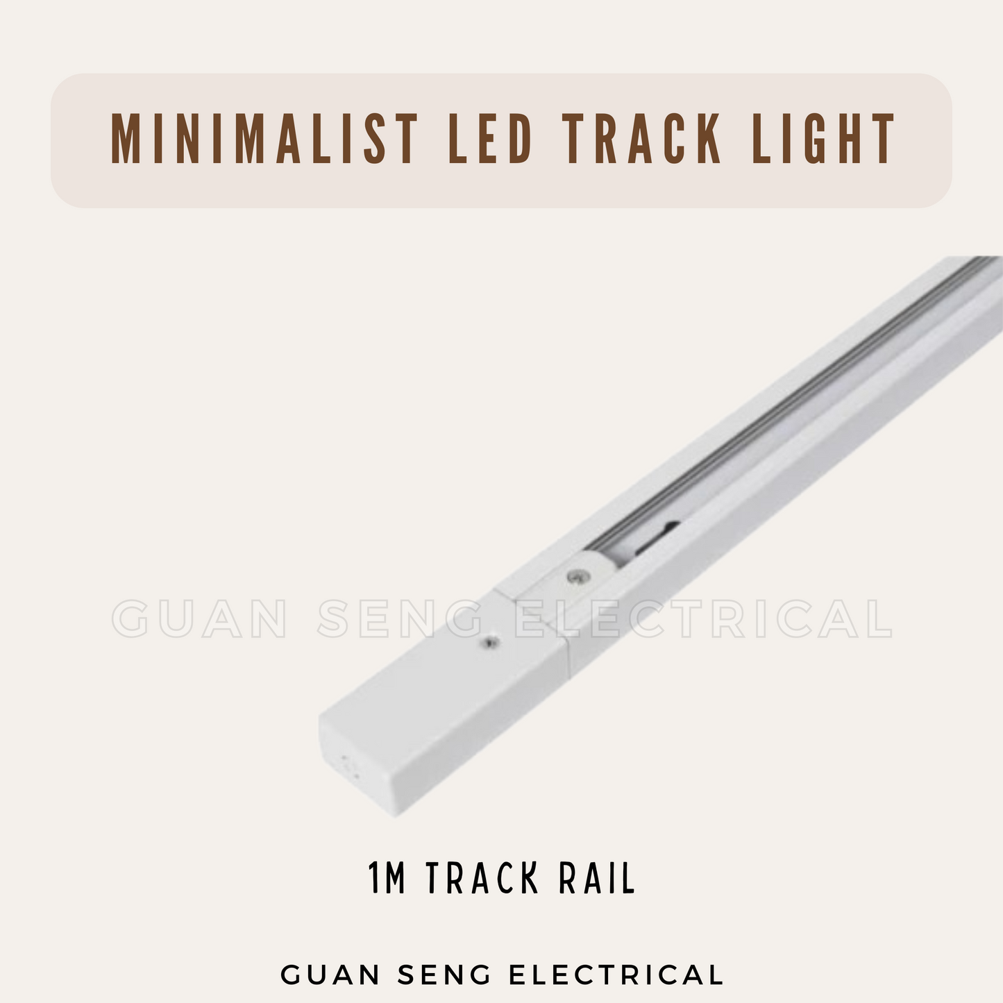 Minimalist LED Track Light