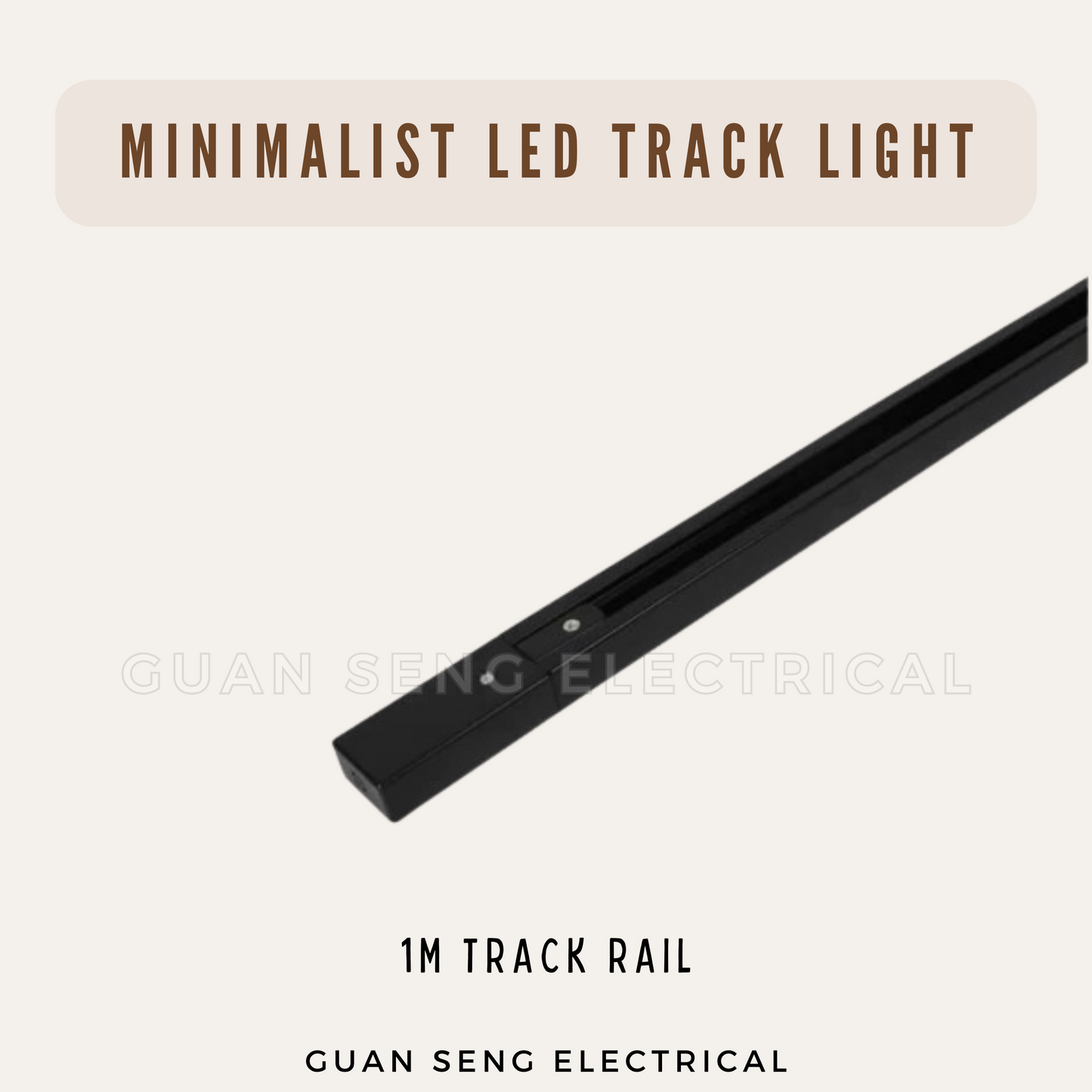 Minimalist LED Track Light