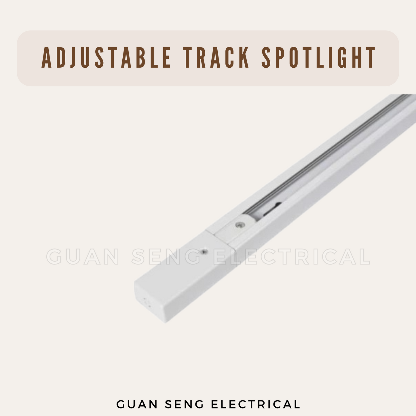 Adjustable LED Track Spotlight