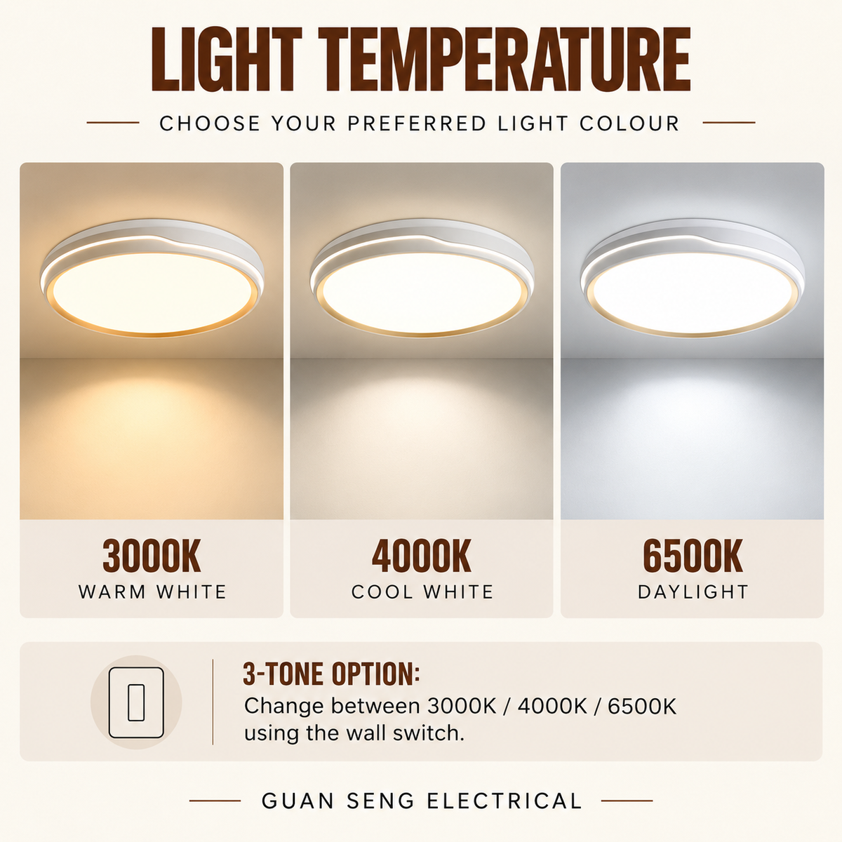 Solis LED Ceiling Light