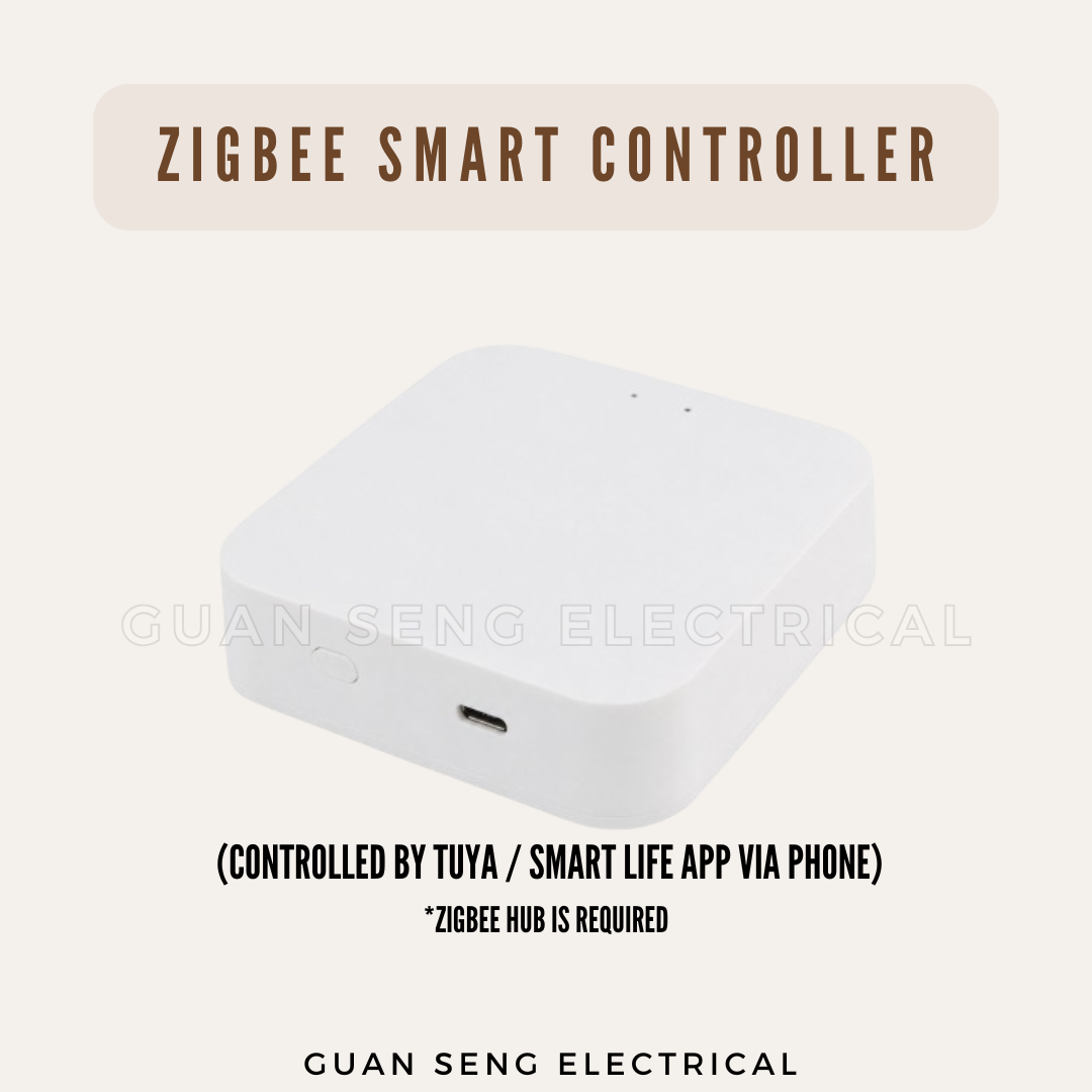 5 in 1 Smart LED Strip Light Controller WIFI / Zigbee TUYA Smart Life DC12V 24V | Guan Seng Electrical