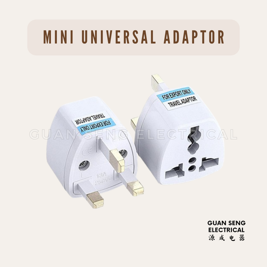 [Bundle] Mini Universal Adaptor 3 Pin Plug