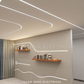 Embedded Flexible Silicon Sleeve Light Diffuser Channel LED Strip Profile | Guan Seng Electrical