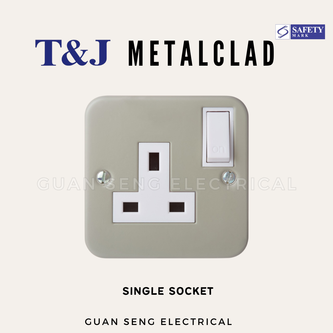 T&J Metalclad Switch Socket