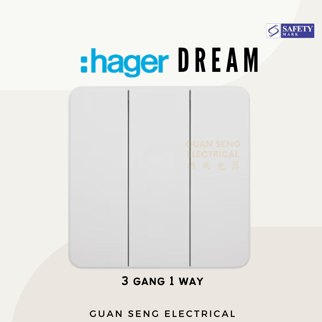 Hager Dream Switch and Socket