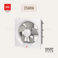 KDK 20 25 30 AUA Exhaust Fan Wall Mount Ventilating Fan