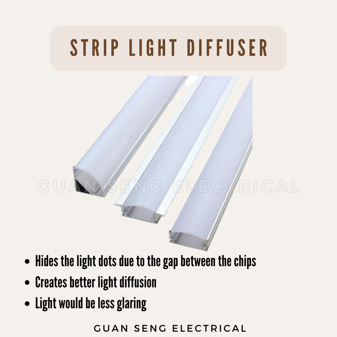 Strip Light Diffuser