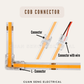 COB LED strip light Connector 8mm 10mm 12mm | Guan Seng Electrical
