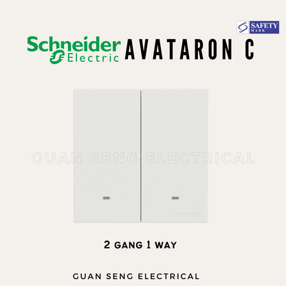 Schneider Avataron C Switches Sockets | Guan Seng Electrical Singapore