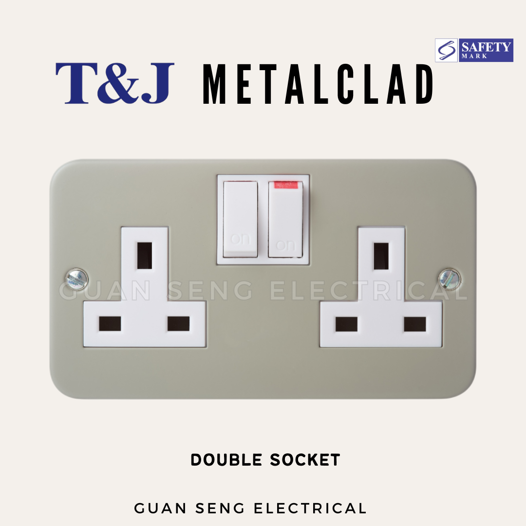 T&J Metalclad Switch Socket