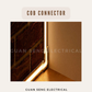 COB LED strip light Connector 8mm 10mm 12mm | Guan Seng Electrical