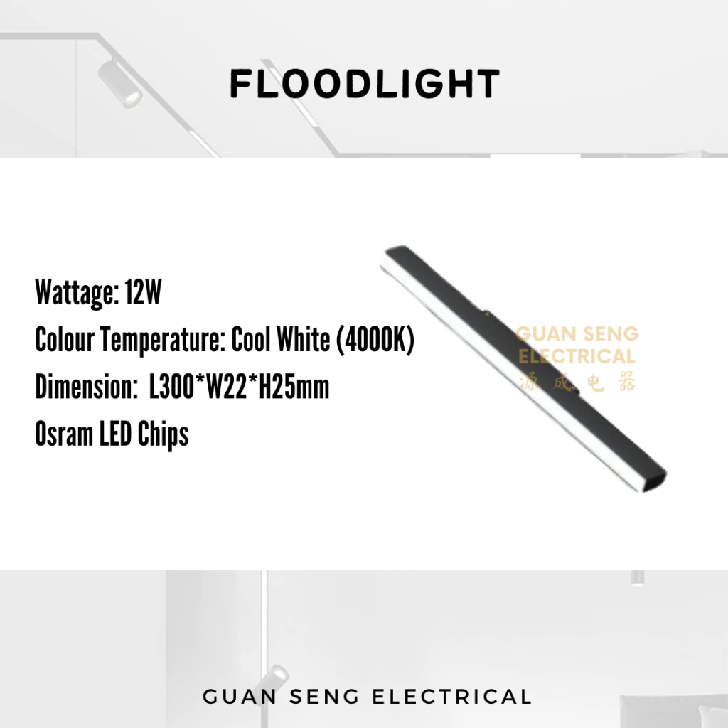 Magnetic Track Light System 48V Recessed Surface